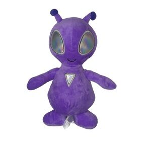 Alien Ideal Toys Direct Purple Alien Silver Shimmer Eyes